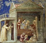The Birth of the Virgin Giotto